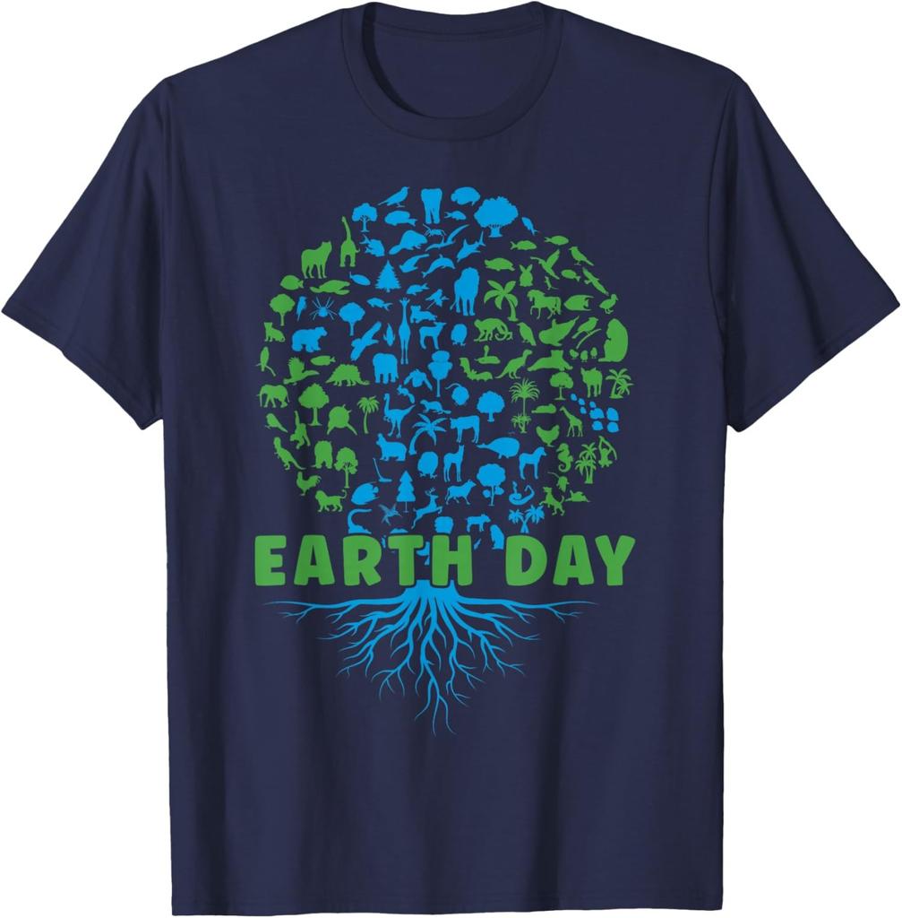 Cute 55th Earth Day 2025 Family Design Unisex T-Shirt