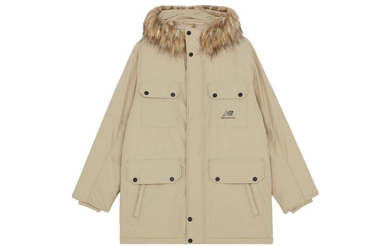 New Balance Down Jacket Winter Men s Khaki AMJ13329-HNA L
