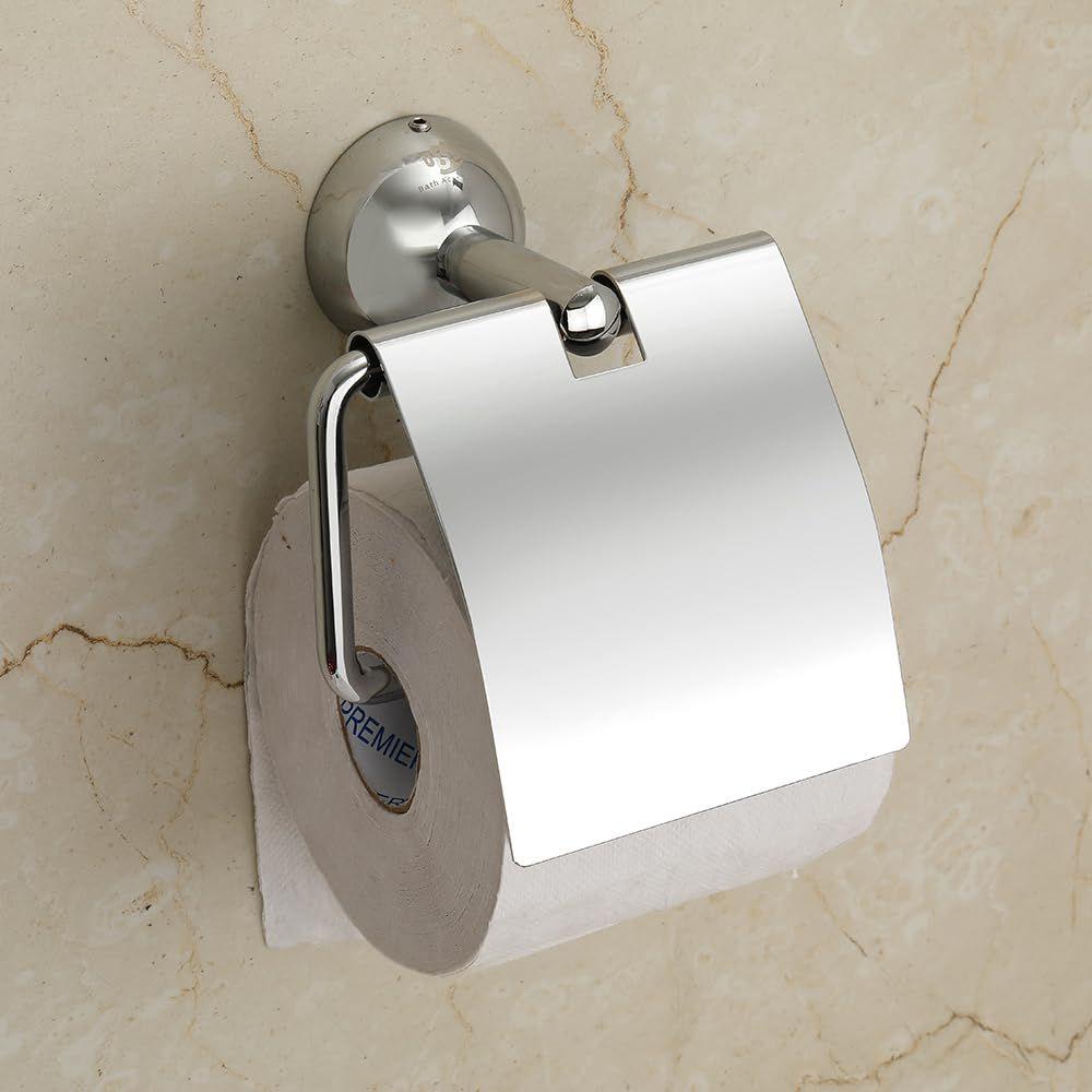 Porte-rouleau de papier toilette pour salle de bain, Porte-papier toilette en acier inoxydable 304 pour salle de bain, Porte-rouleau de papier toilette pour salle de bain