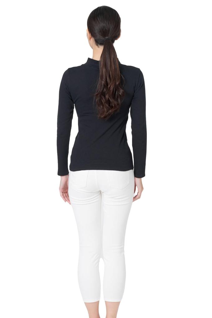 Recovery Innerwear totonou IFMC Cotton Turtleneck Long Sleeve Cotton Recovery Wear for Improved Circulation and Hot Springs [repose time] [ultra 100%