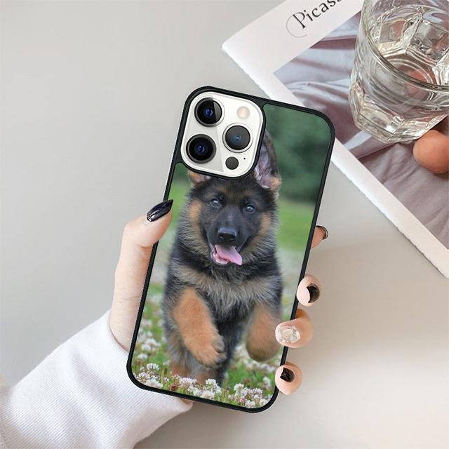 Beautiful German Shepherd Dog Phone Case Cover For iPhone 17 Air 15 16 Pro Max 14 13 12 11 Pro Max Plus Coque