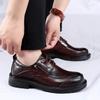 Scarpe Oxford classiche da uomo, casual, eleganti, nere, comode, alla moda, in pelle di lusso.