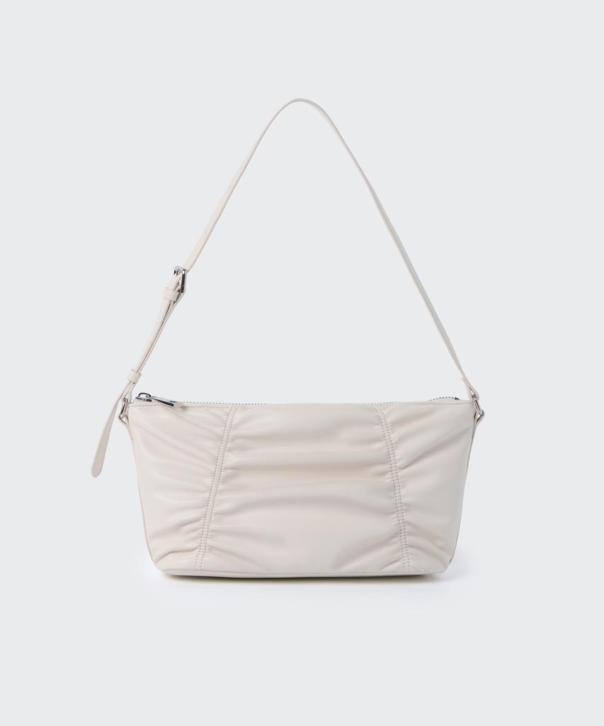 Musinsa Standard Woman Women'S Shirred Shoulder Bag [Ivory]