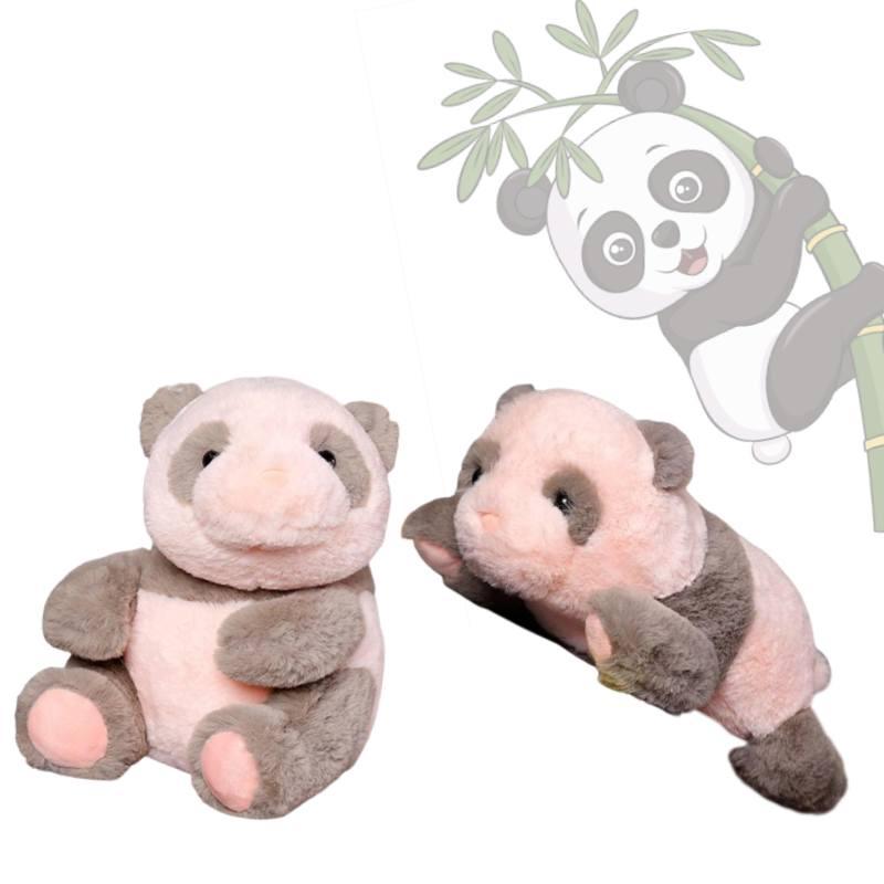 Cute Panda Plush Toy Soft And Cuddly Stuffed Animal For All Ages 22cm/0.16kg