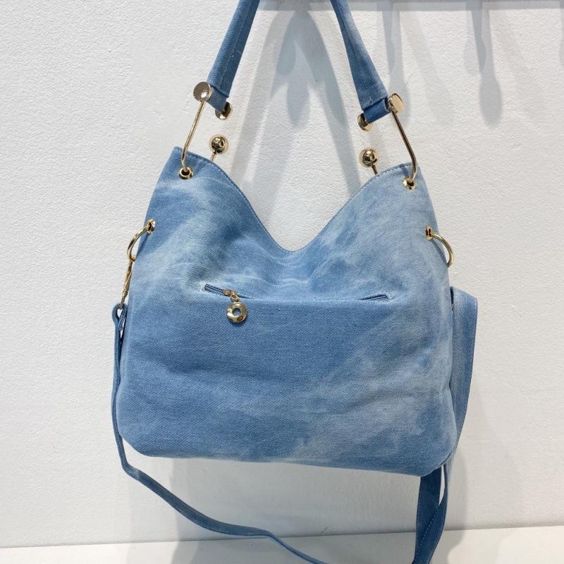 Sacs Été Femmes Sacs Femmes Une Épaule Bandoulière Sacs Seau Sacs en Jean Sacs Cabas