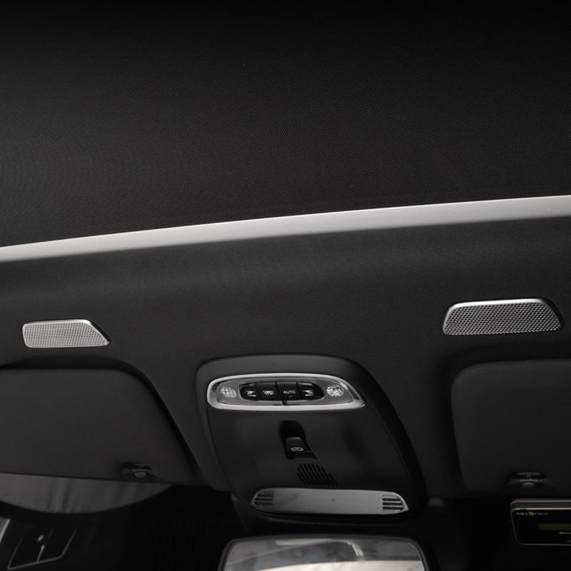 

Подходит для volvo s60 v60 -2025 крышка динамика Звуковое оформление декоративная рамка для гудка аксессуары для интерьера автомобиля s60 2020