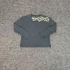 LUXEON Autumn/Winter Floral Embroidered Sweater Grey Fashion High Street Premium Sweater Unisex
