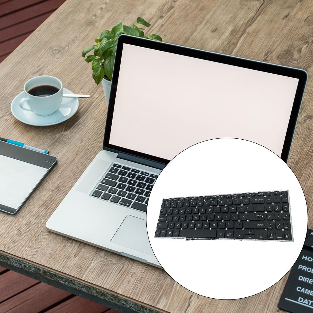 Laptop Keyboard Computer Accessory Sensitive Replace Input Component PC US Layout Inputting Keypad Replacement for X509