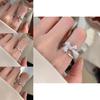 Trendy Womens Adjustable Heart Shaped Cloud Ring Unique Copper Fashion Jewelry