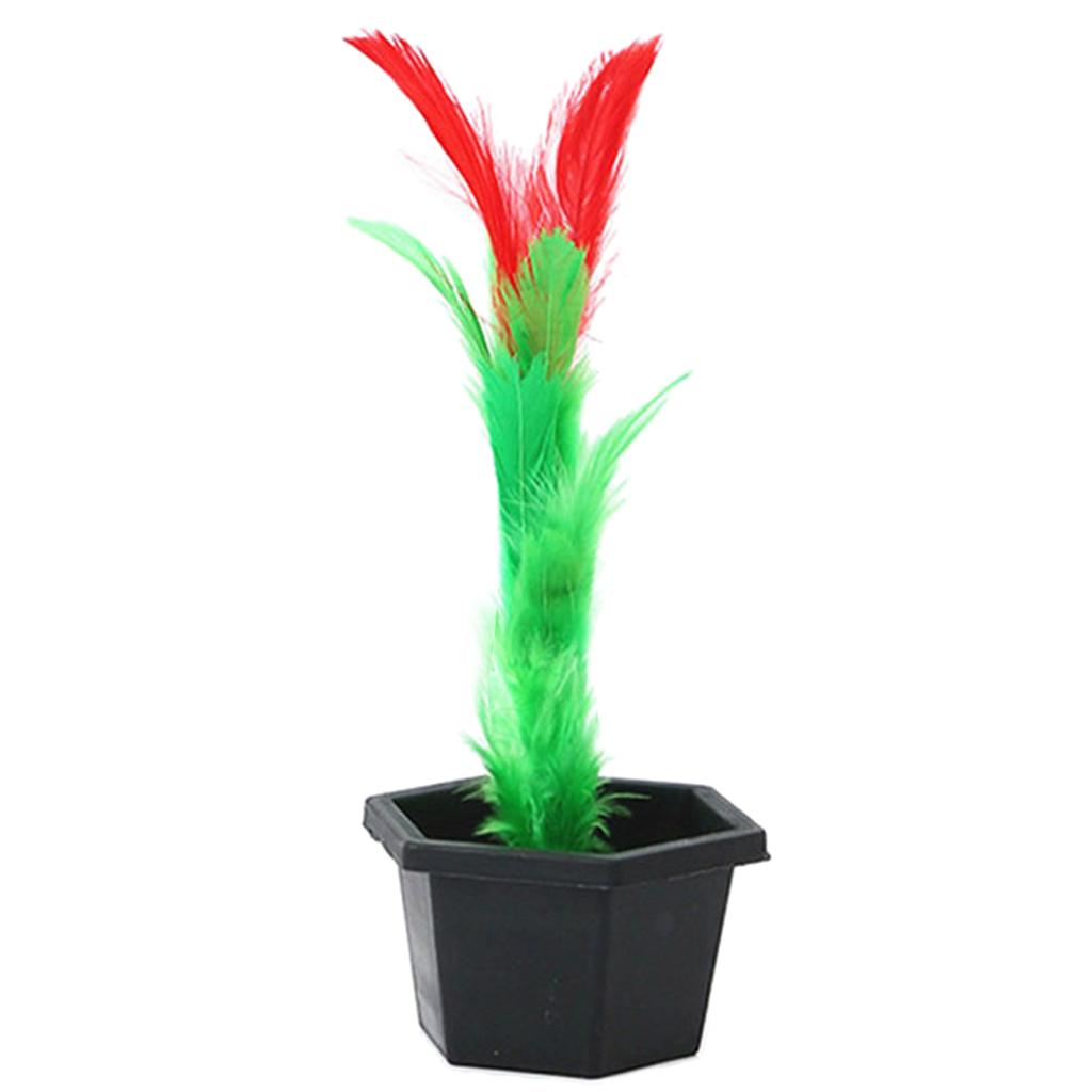 Magic Stick To Flower Easy Magic Trick Toys Show Performance Prop Funny Toy Flower Trick A Bouquet Appears from Thin Air