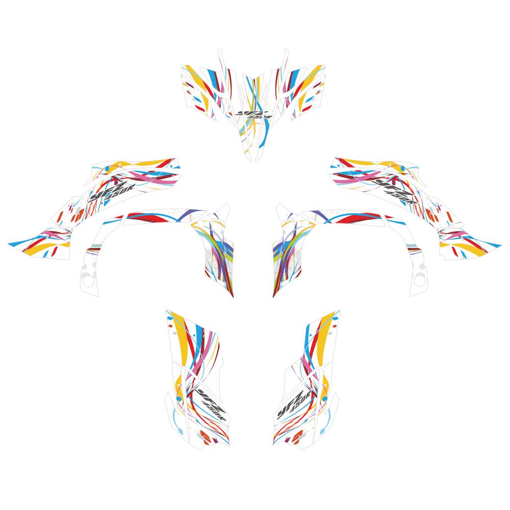 Yamaha YFZ450R Graphics Stickers (2009-2013)