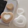 Multipurpose Heart Shaped Sturdy Silicone Molds Accessory for Crafting Scented Candle and Jewelry Storage Containers