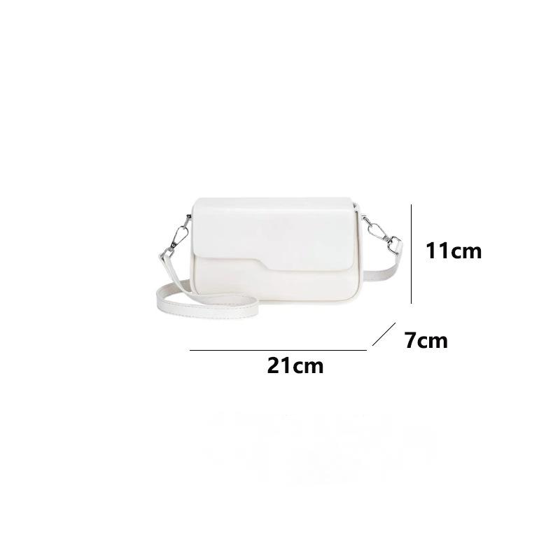 Umhängetaschen Mode PU-Leder Box Schultertaschen für Frauen Lässige Handytaschen Stilvolle kleine quadratische Taschen Damenhandtaschen