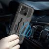 Hybrid KickStand Case for Xiaomi Redmi 10C, Black