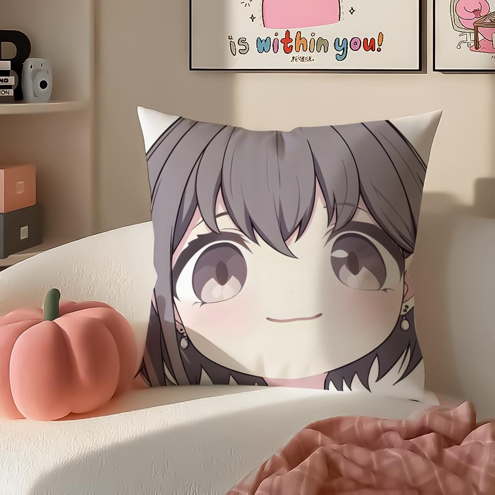Anime Cartoon BanG Dream Its MyGOCute Cushion Cover Pillowcase Short Plush Invisible zipper Room Sofa Cushion Cover