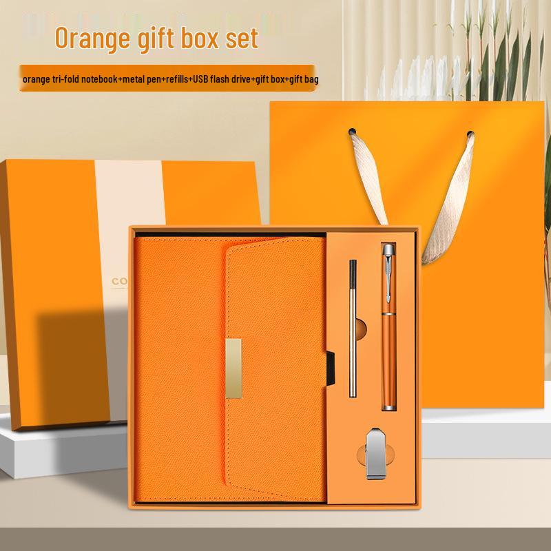 

Подарункова коробка для блокнота з логотипом на замовлення: Преміальний корпоративний та вчительський сувенір