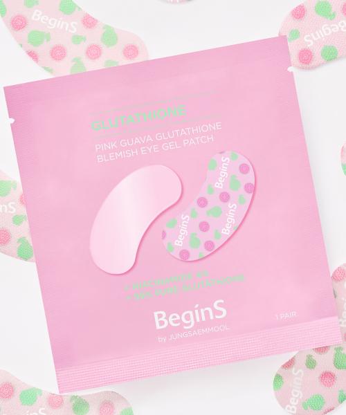 Begins by Jung Saem Mool Pink Guava Glutathione Dark Spot Eye Patch
