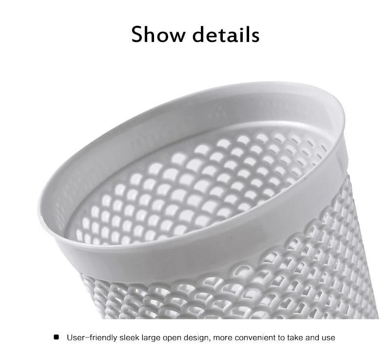 Pen Pencil Holder Desk Storage Box Makeup Brush Holder Makeup Organizer Stationery Stand Brushes Case School Office Supplies