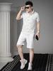 European Style 2026 Summer New Floral Short-Sleeve Polo Shirt Men's Business Casual Top Trendy Brand Half-Sleeve T-Shirt for Men