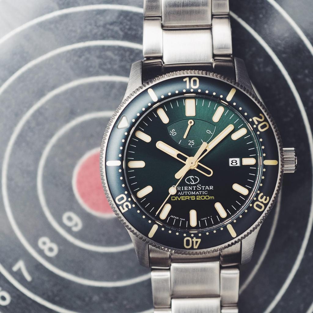 ORIENT STAR Automatic Dive Watch RK-AU0307E Men's Green
