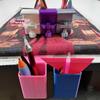 Clip-On Desk Edge Pen Holder And Organizer Easy Installation No Screws Required for Home And Workplace Organization