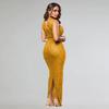 Women's Fashion Rhinestone Jumpsuit & Hip-Hugging Slim Dress