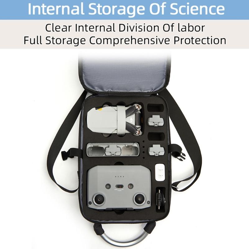 Portable Carrying Shells Storage Bag EVA Handbag for 2 Flight Dust-Proof Protective Bag Flight Accessories