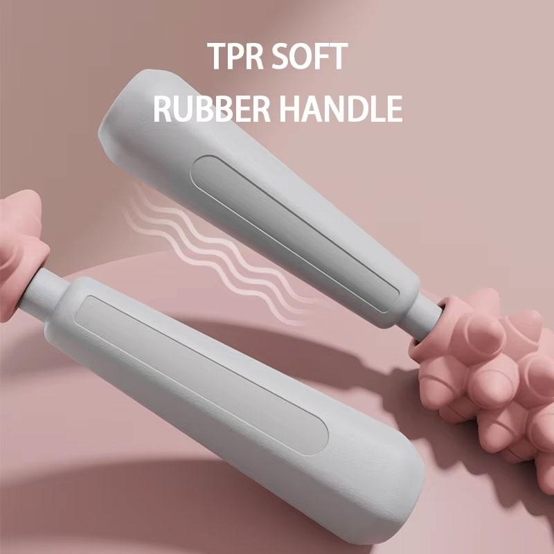 Yoga Massage Stick Yoga Fitness Wolf Teeth Muscles Massage Stick Calves Thighs Quadriceps Arm Forearm Relaxation Artifact Roller