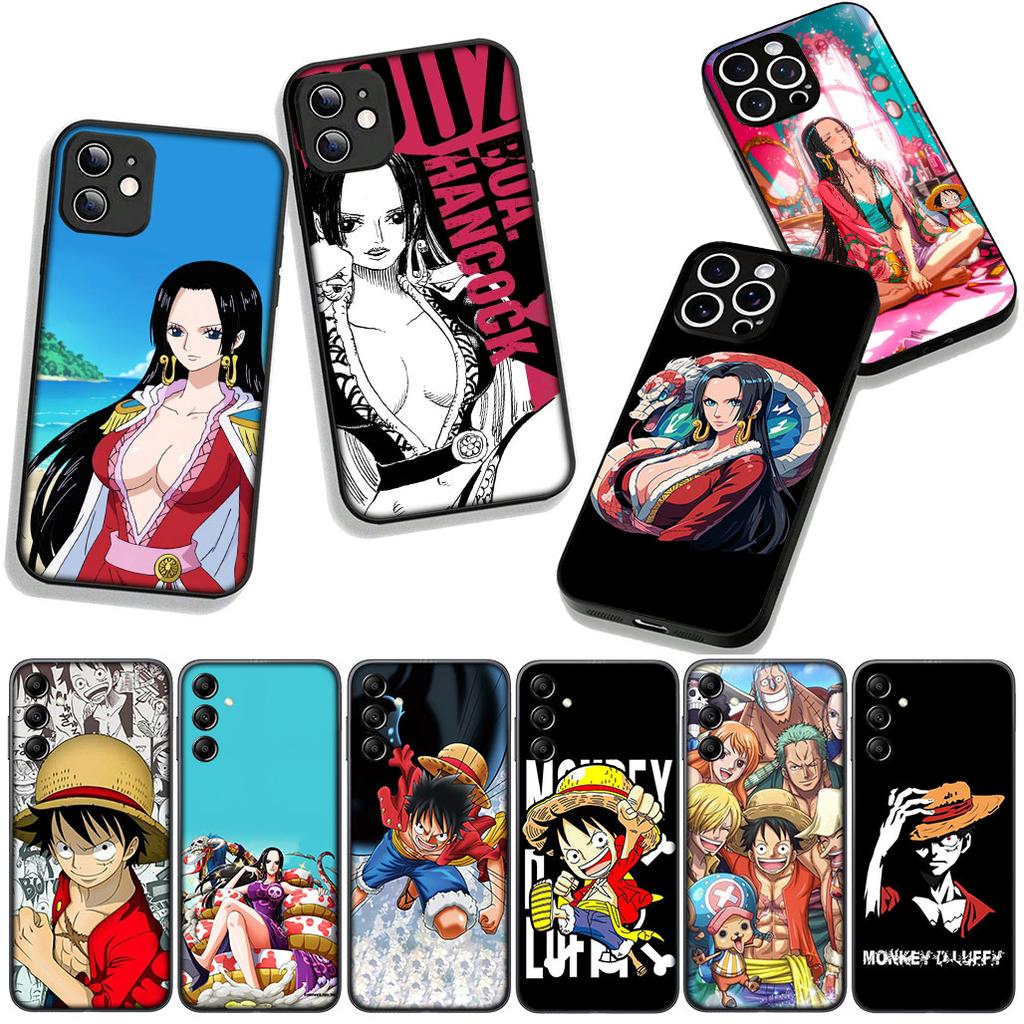 Cover One Piece Luffy Boa Hancock for Motorola Moto G04 G13 G14 G22 G23 G20 G32 G34 G35 G64 G82 G84 G53 G60 G72 E14 E15 E13 Case