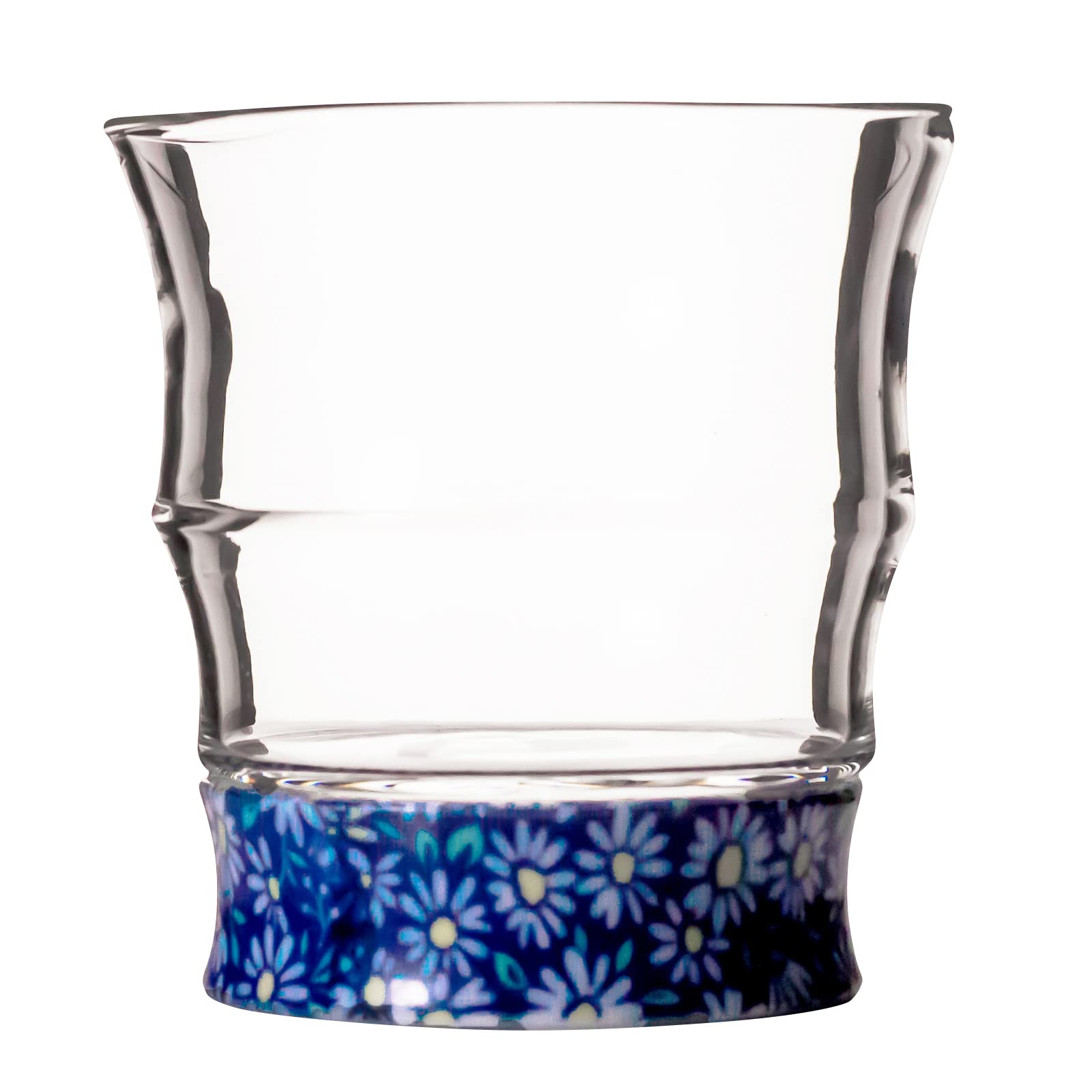 

Arita Ware Roman Glass on the Rocks (presented in a gift box) Blue Small Chrysanthemum