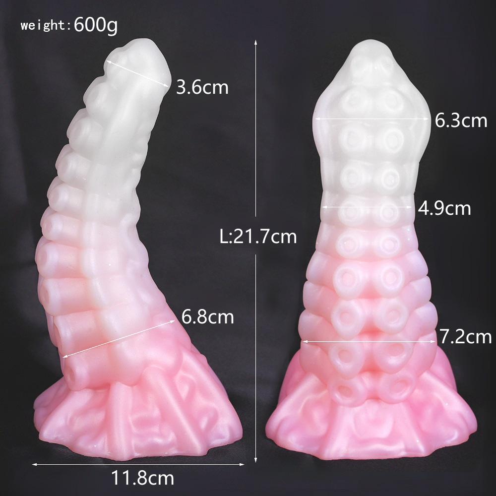 Handmade Liquid Silicone Dildo Anal Plug Unisex Adult Sex Toys
