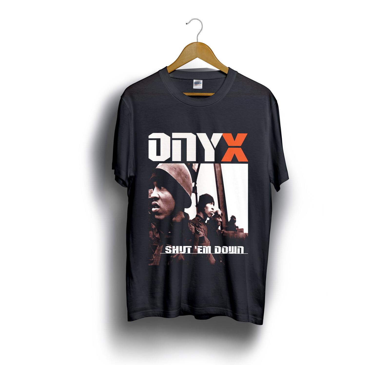 GROUP ONYX HIPHOP Black T-Shirt Size S-5XL XL