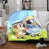 1 Stück B-Blucy Decke, Geschenk, für Männer und Frauen, Weiche Decke, Gut für Schlafsofa Couch Reisen, Leichte Flanelldecke