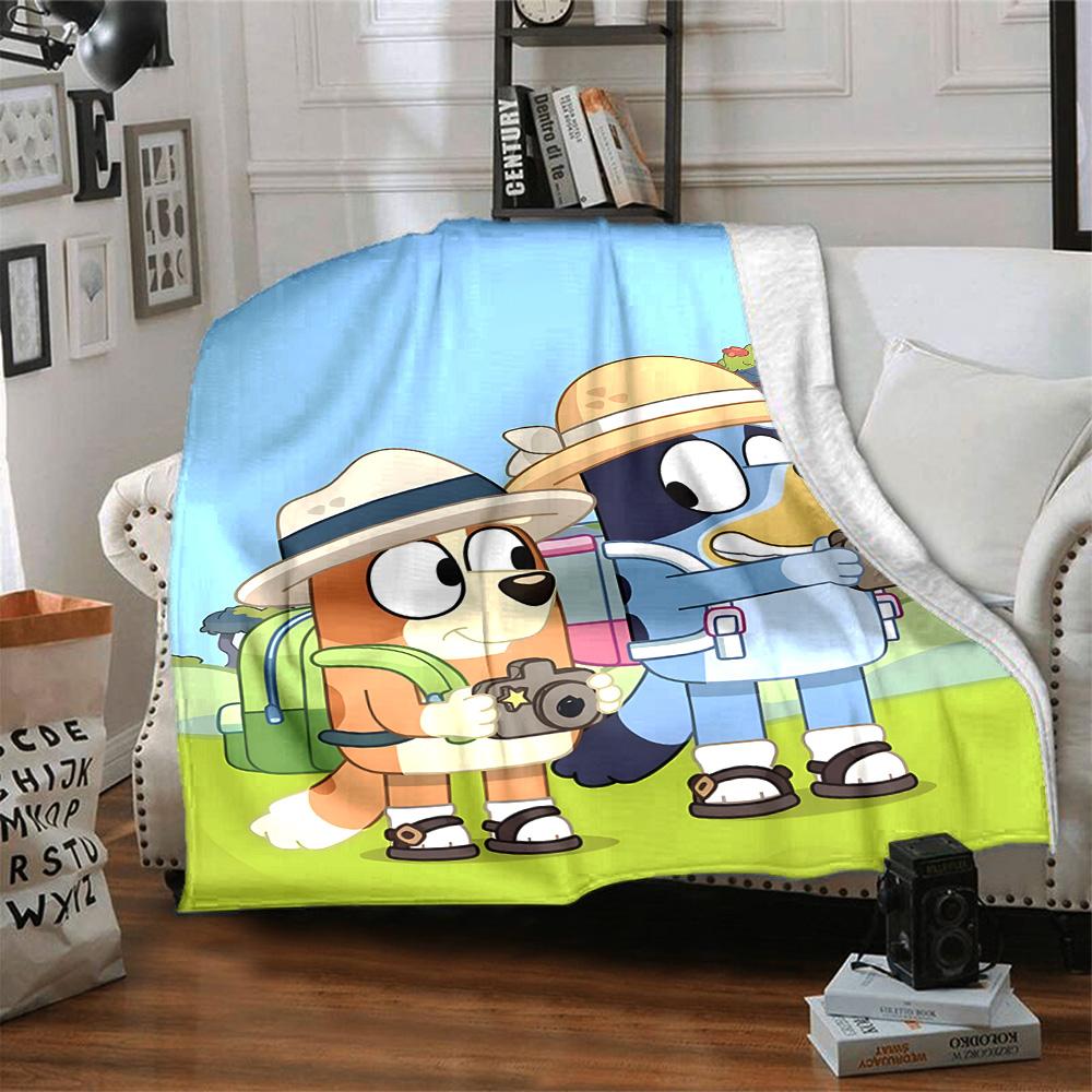 1 Stück B-Blucy Decke, Geschenk, für Männer und Frauen, Weiche Decke, Gut für Schlafsofa Couch Reisen, Leichte Flanelldecke