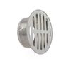 Outdoor Balcony Floor Drain 304 Stainless Steel Thick Drainage Roof Round Flat Floor Drain Cover Rain Pipe Cap For Garden Floor