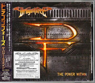 CD DRAGONFORCE  The Power Within VICP65000 Victor 2012 Japan Rock Used