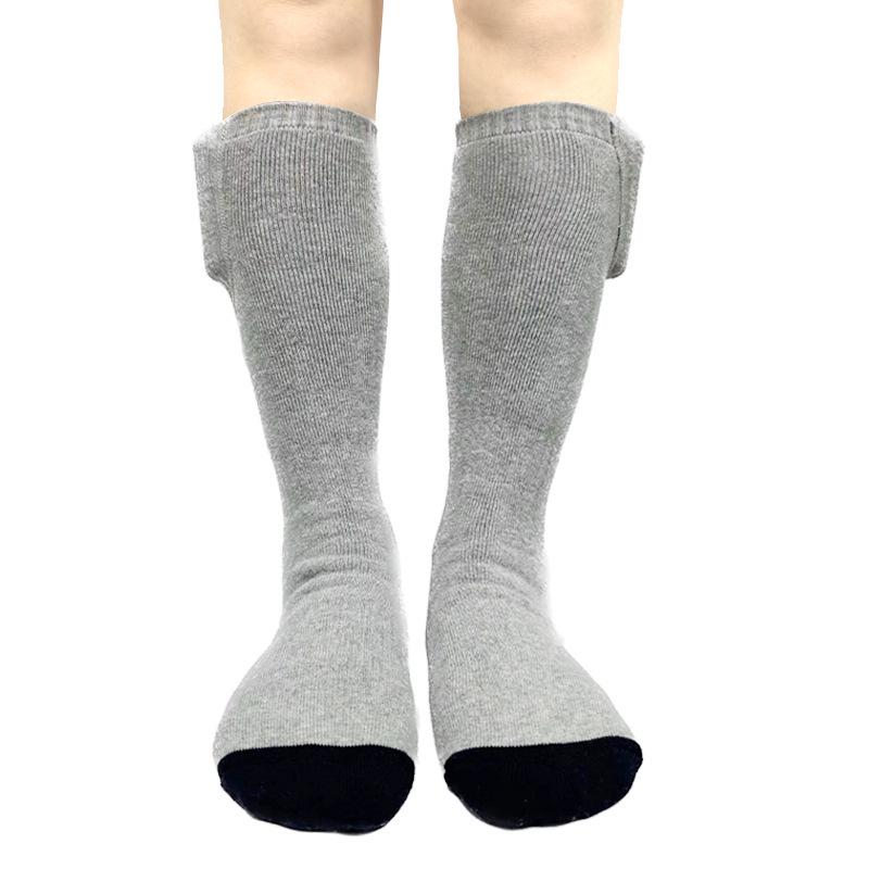 Smart Heated Winter Socks with USB Charging, Three-Speed Temperature Control for Men and Women - Ideal for Skiing and Warmth