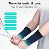 Getinfit 1/2Pcs Wrist Guard 3D Weaving Prevent Tremors Strains 4-Sided Elastic Pressure Support