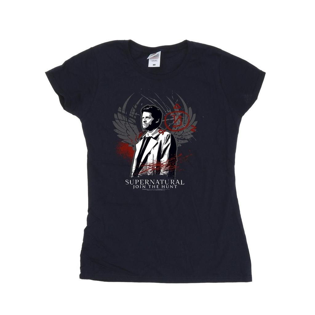 Supernatural Womens/Ladies Join The Hunt Cotton T-Shirt