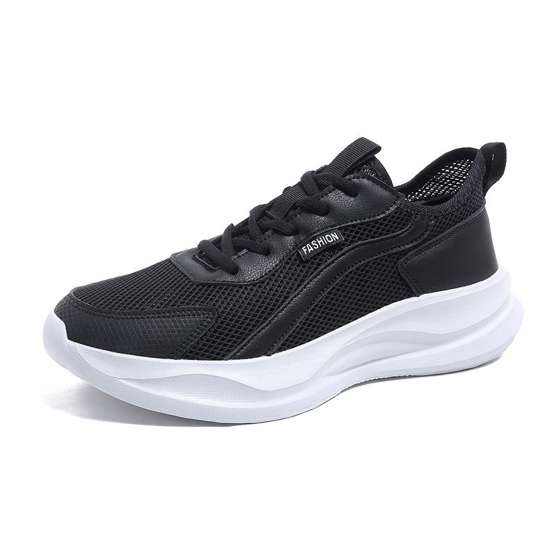 New Men's Casual Sneakers Slip on Breathable Shoes Athletic Sport Running Shoes White Comfortable Walking Training Tennis Shoes