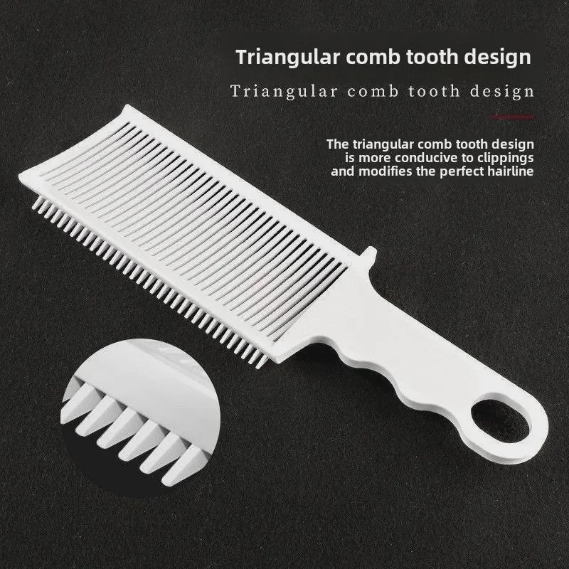Precision Men's Flat Comb for Styling and Cutting