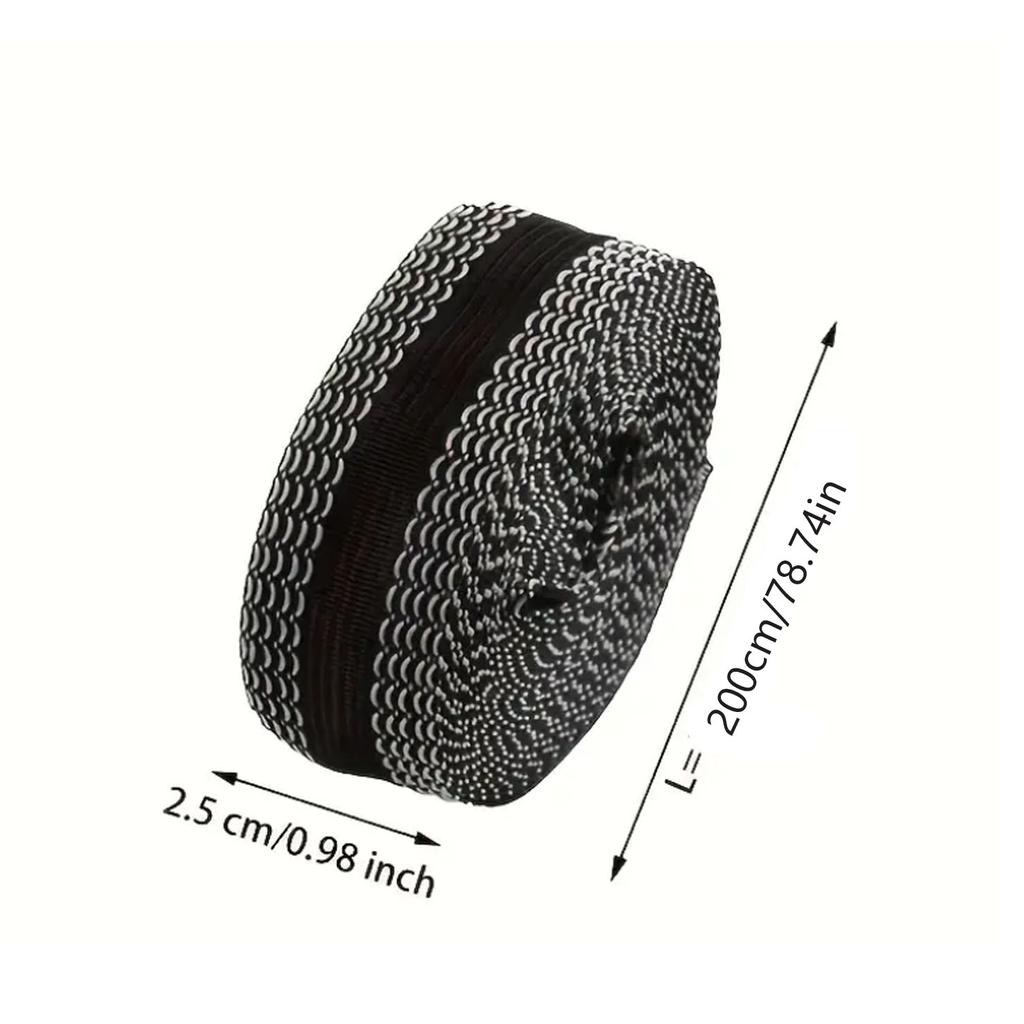 4-Pack 2M Self-Adhesive Pant Mouth Paste Pants Edge Repair Iron-On Hem Clothing Tape No Sew Hemming Fabric Fusing Tape Sewing