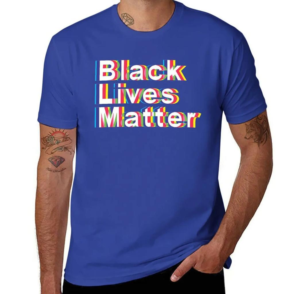 Black Lives Matter T-Shirt tees anime Men's t-shirts