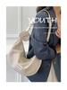 2025 Autumn Solid Color Lightweight Women's Oxford Crossbody Backpack - Large Capacity Zipper Shoulder Bag