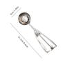 Household Stainless Steel Ice Cream Scoop, Ice Cream Spoon, Fruit Scoop, Anti Slip Handle, Dessert Cooking Tool