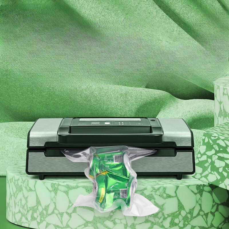 220V Commercial Vacuum Sealer Machine Multifunction Automatic Vacuum Food Sealer With Built-in Roll Storage & Cutter