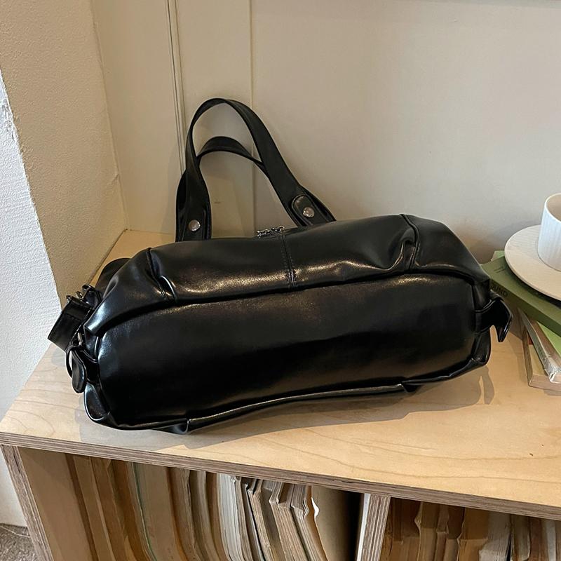 Fashion Faux Leather Handbag Women's Zipper Pockets Crossbody Bag Large Capacity Work Shopping and Meeting Friends Ladies' Holiday Gifts