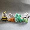 Adorable Cute Plush Shark Keychain Toy Soft Pp Cotton Stuffed Animal
