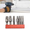 High Hardness Screwdriver Bits 12 Point Alloy Steel