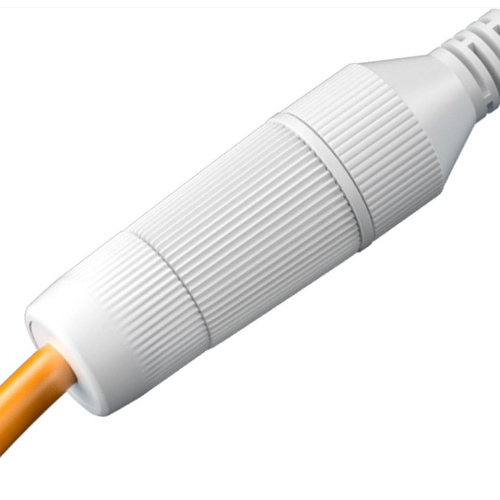 5PC RJ45 Couplers IP67 Ethernets Networks Cable Connectors Straight-through Header Broadband Networks Cable Extenders